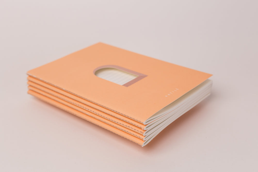 
                  
                    Orange notebook
                  
                